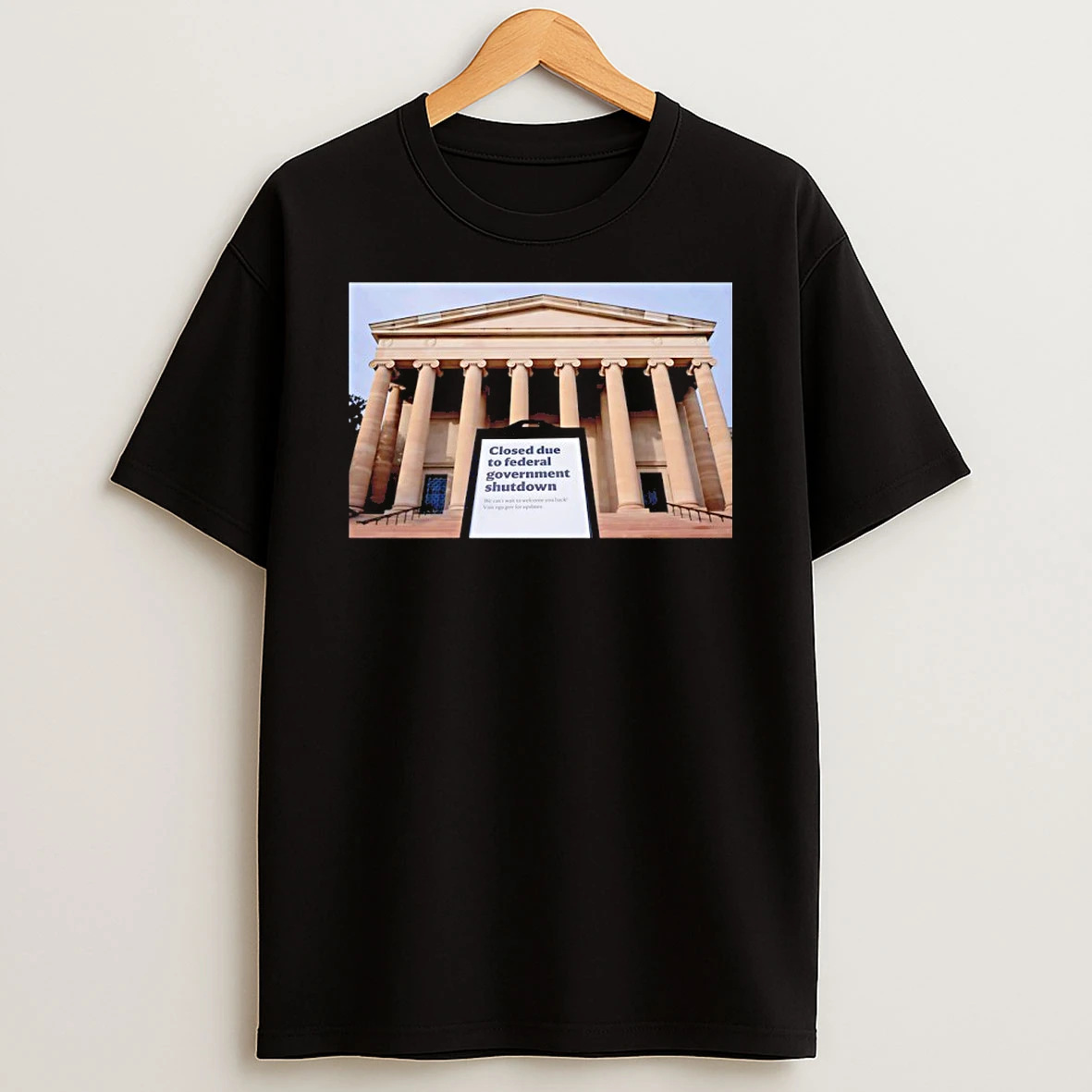 Closed Due To Federal Government Shutdown Shirts