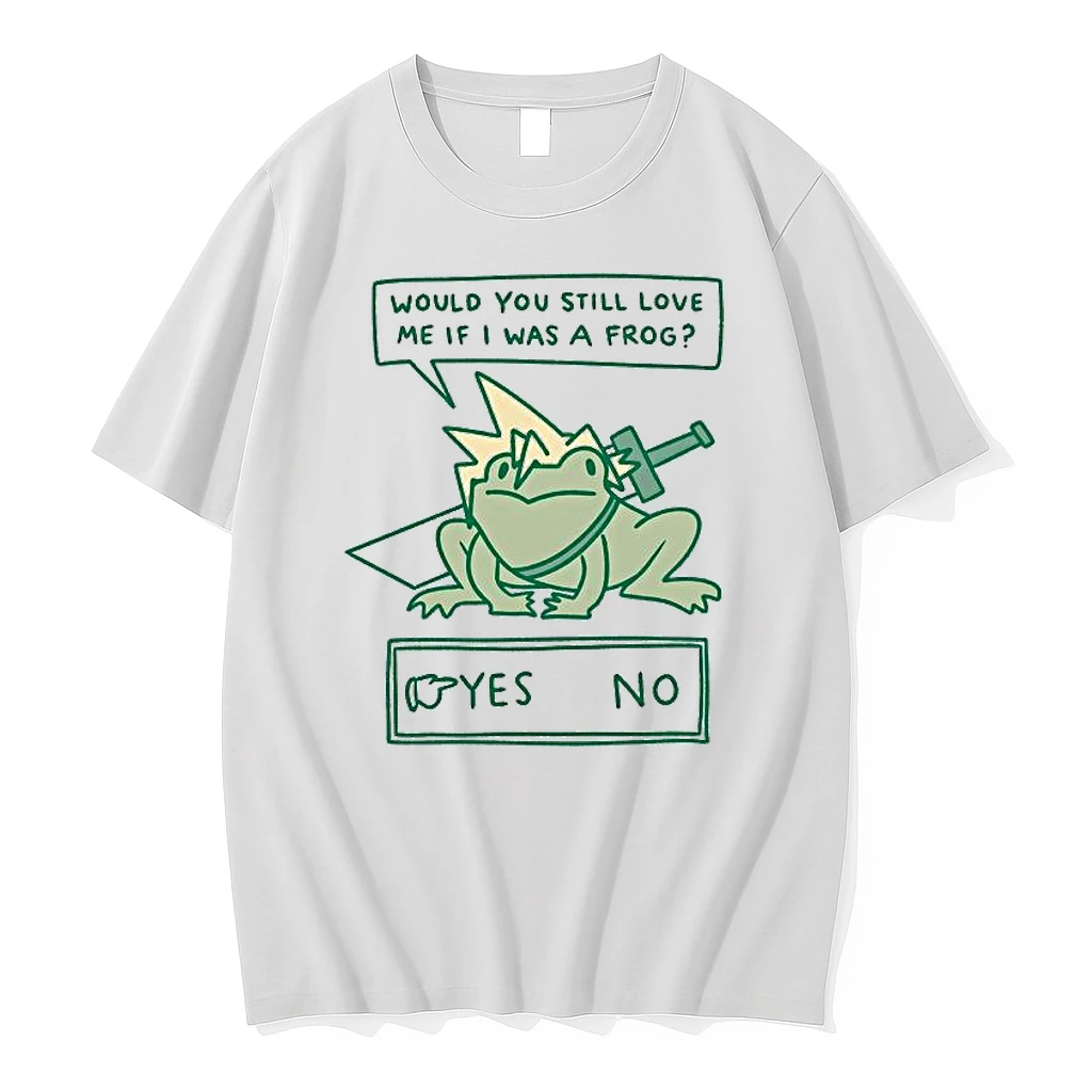 Cloud Strife Frog Would You Love Me If I Was A Frog Shirts