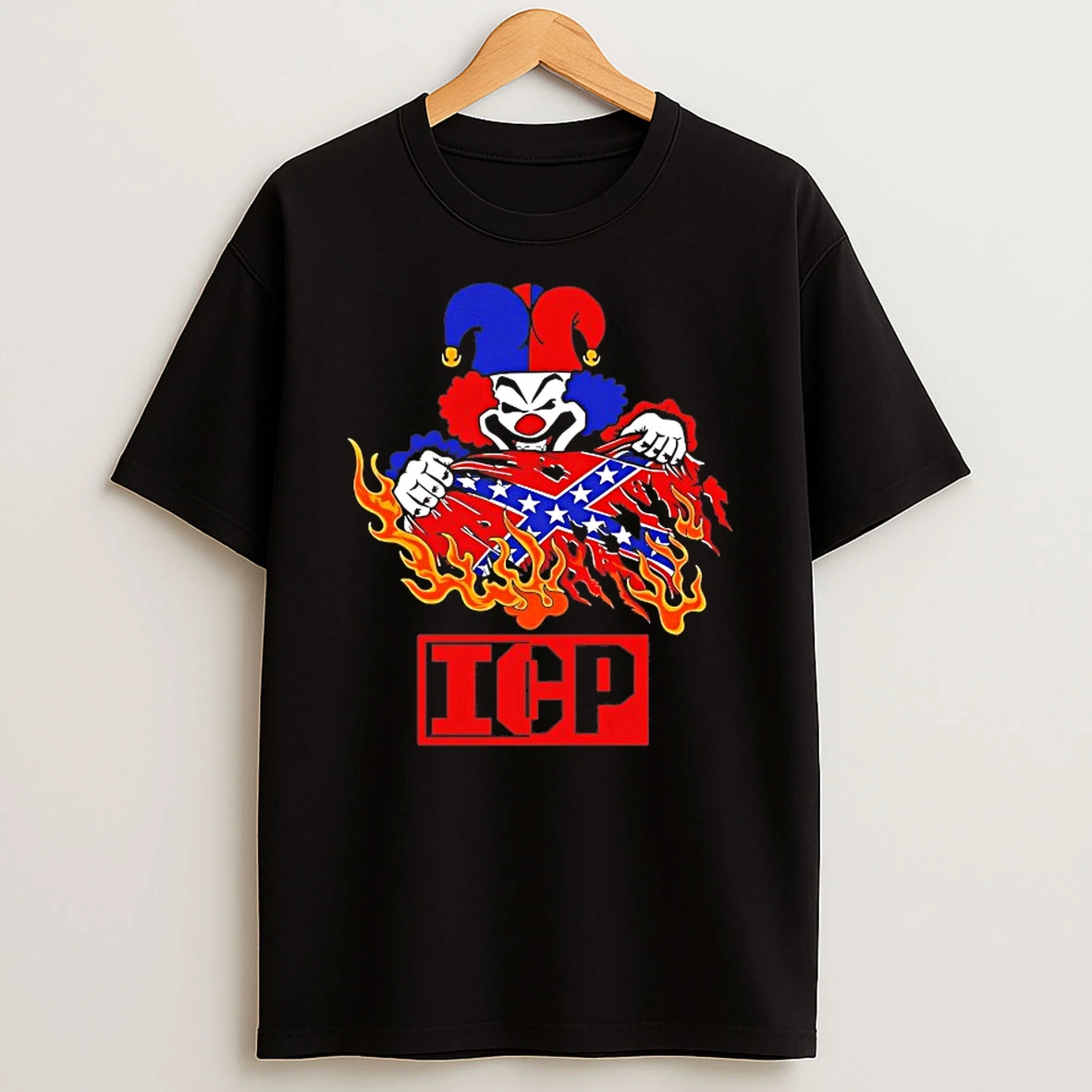 Clown Posse Joker Card Confederate Flag Shirts