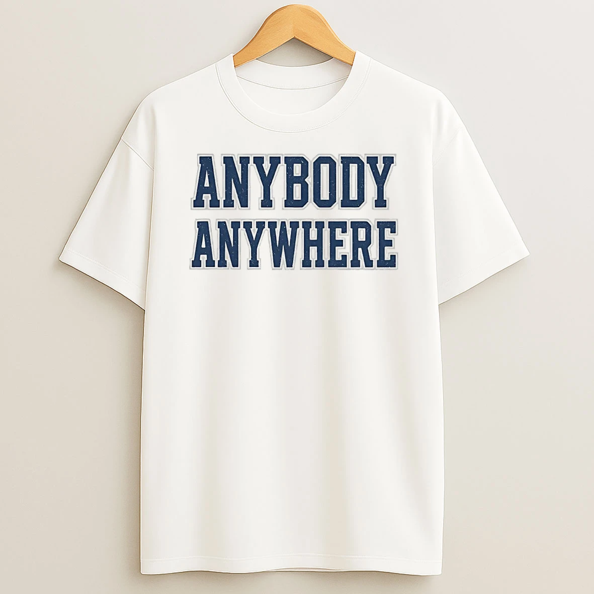 Coach Brian Schottenheimer Anybody Anywhere Dallas Cowboys Shirts