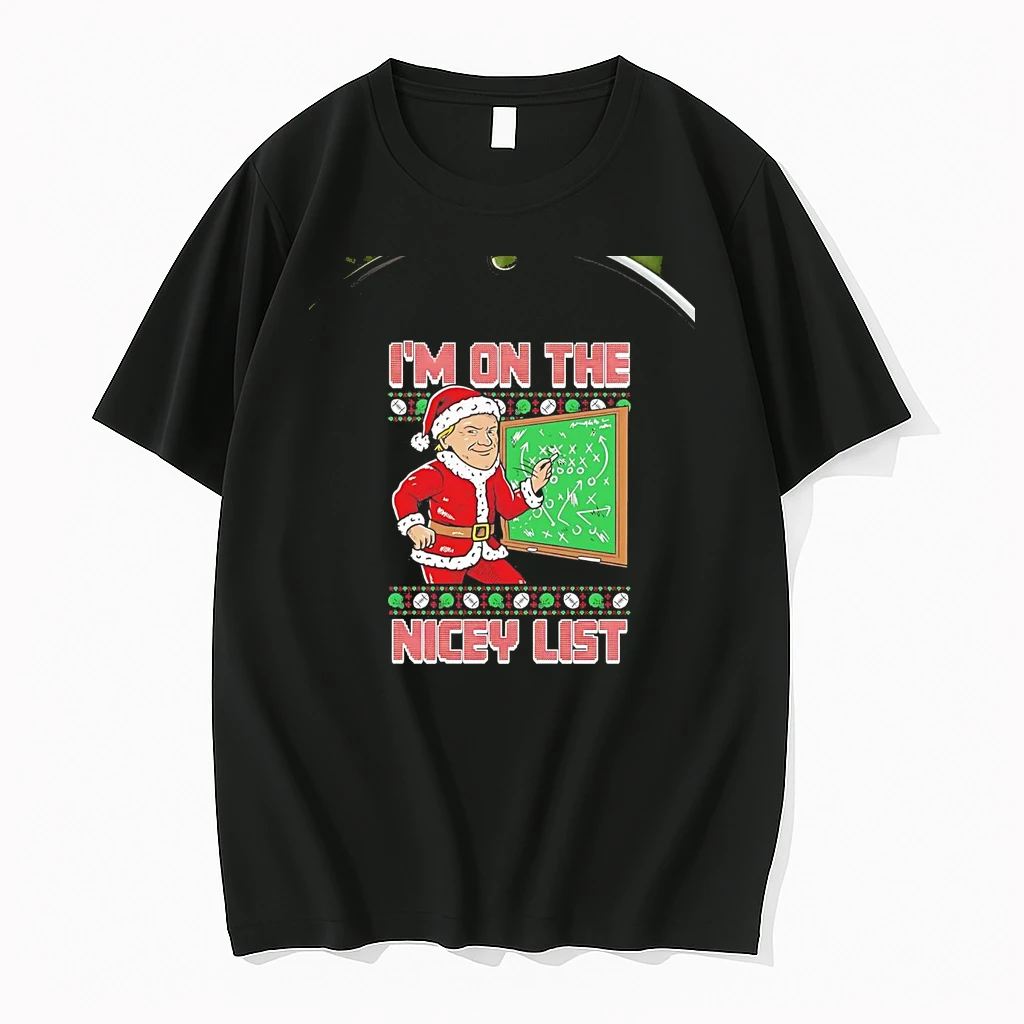 Coach Gruden Im On The Nicey List Christmas Chriast Shirts
