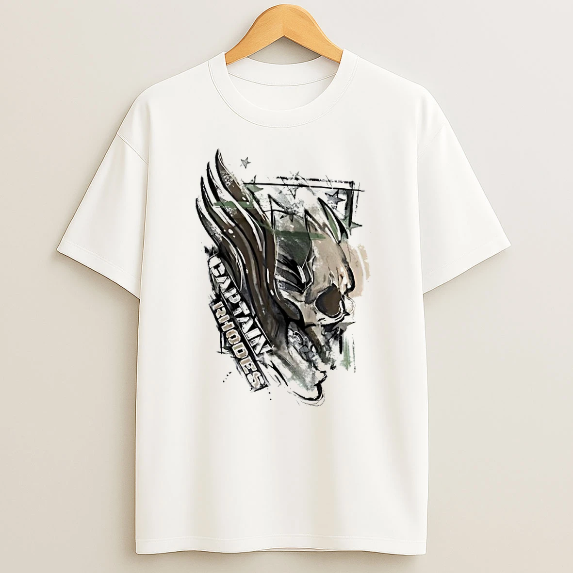 Cody Rhodes Captain Rhodes Ringer Shirts