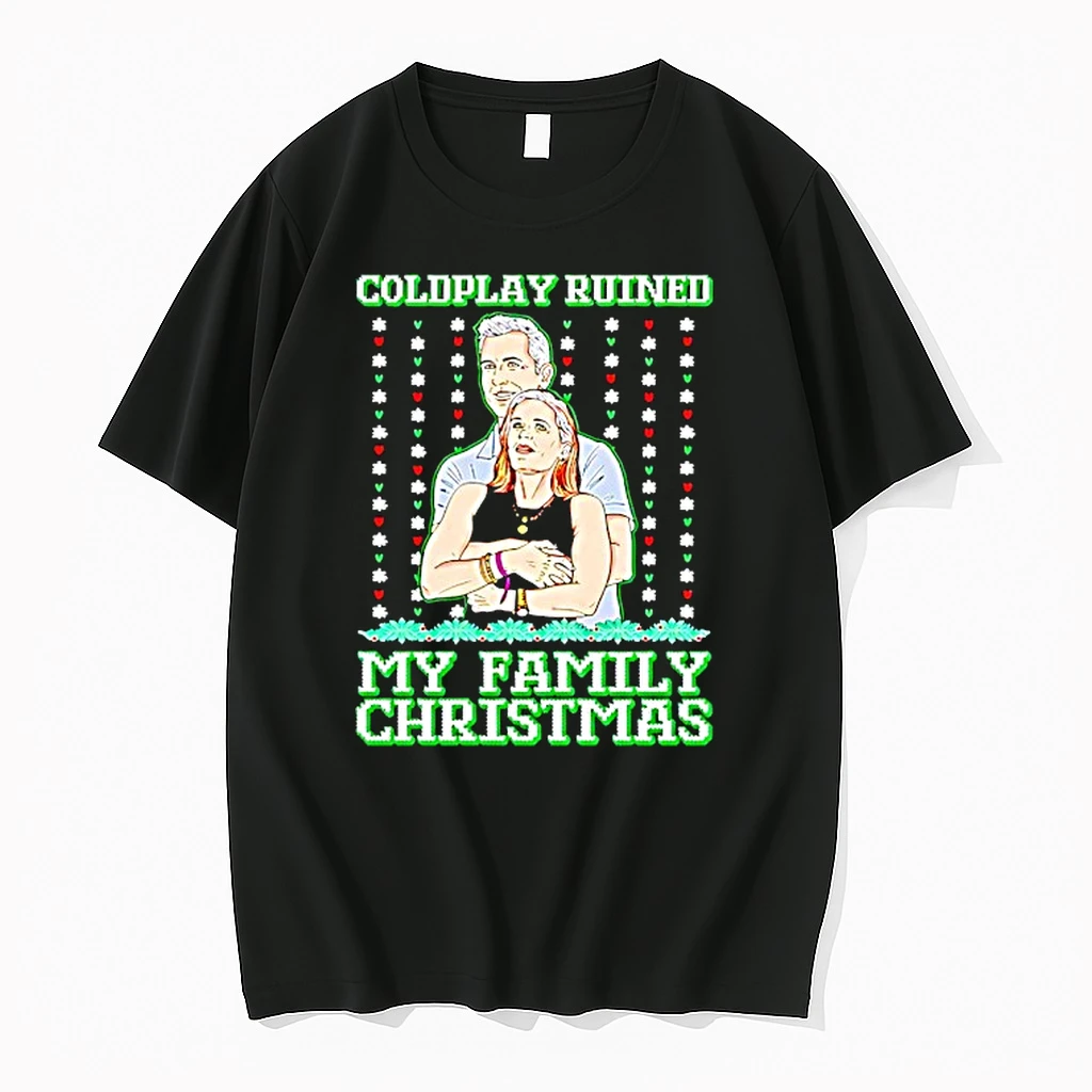 Coldplay Ruined My Family Christmas Ugly Shirts