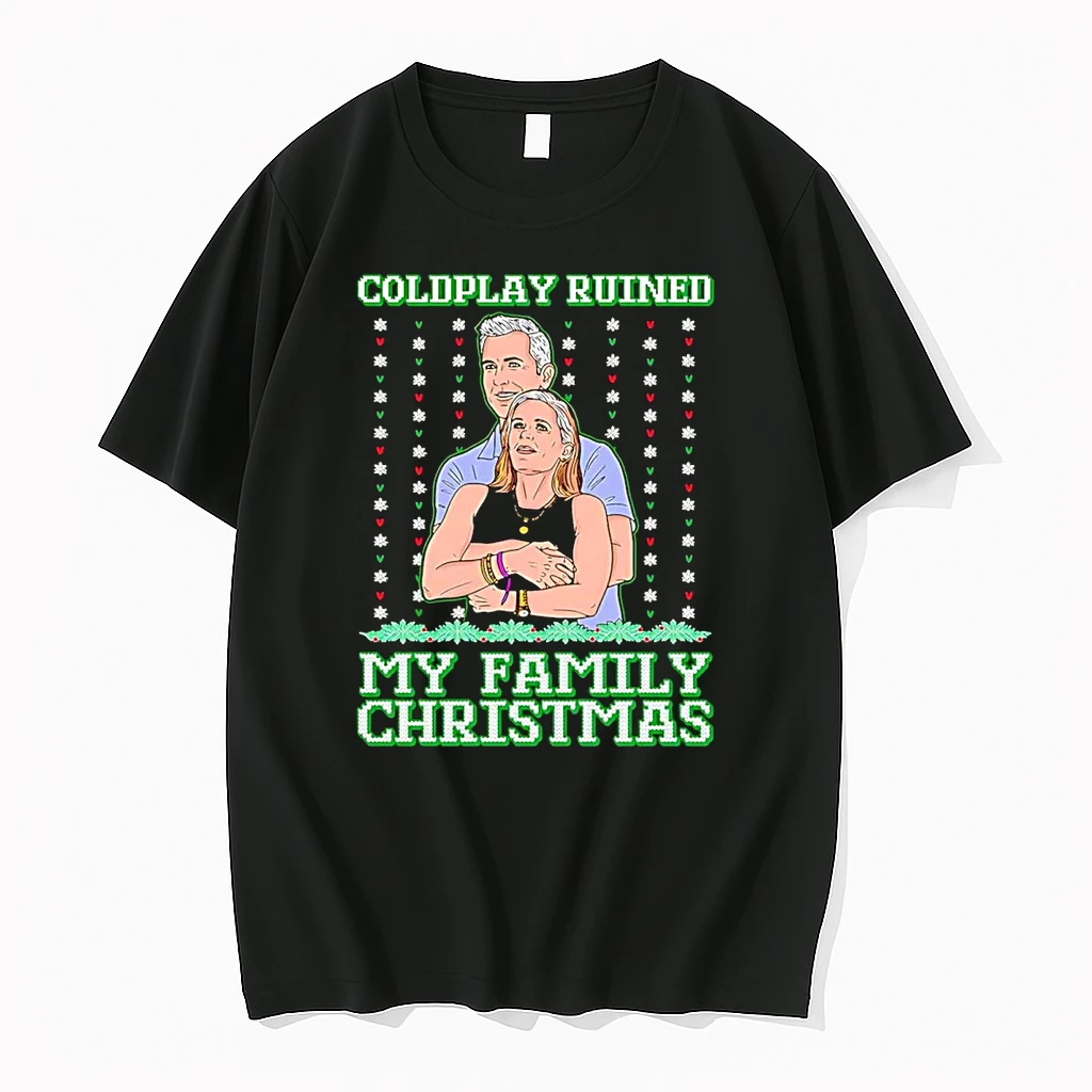 Coldplay Kiss Cam Ruined My Family Christmas Shirts