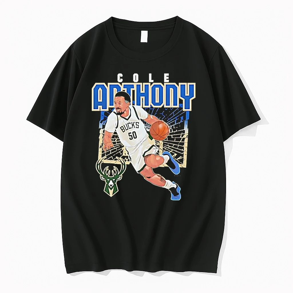 Cole Anthony Backboard Shattering Milwaukee Bucks Shirts