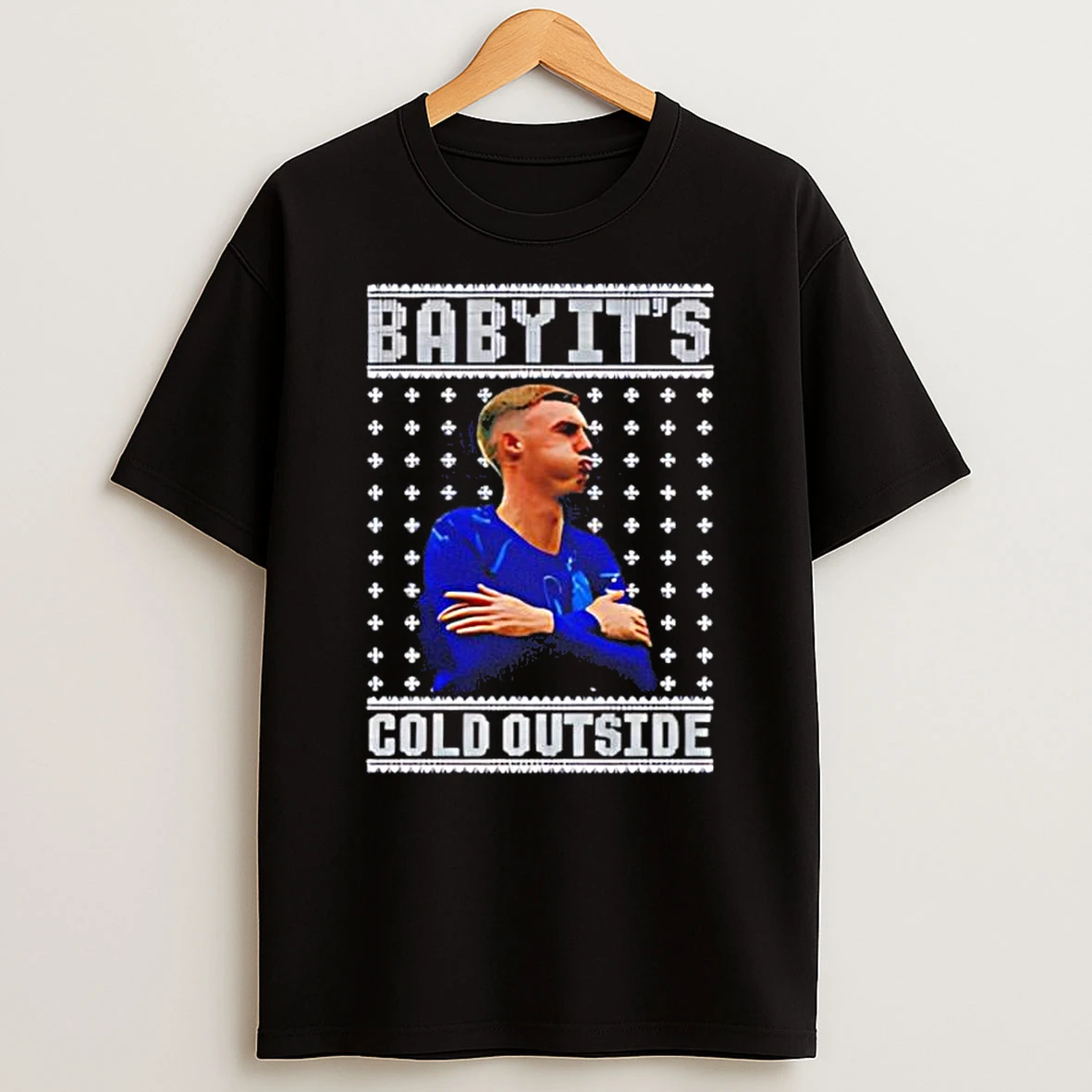 Cole Palmer Chelsea Fc Baby Its Cold Outside Merry Christmas Shirts
