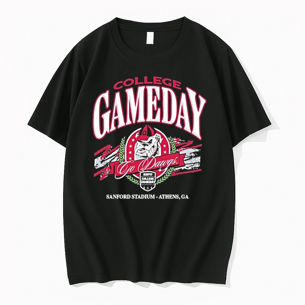 College Gameday 2025 Georgia Bulldogs Go Dawgs Shirts