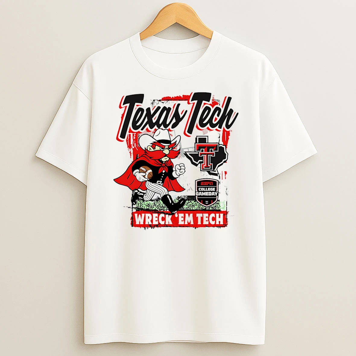 College Gameday Texas Tech Classic Runner Wreck Em Tech Shirts
