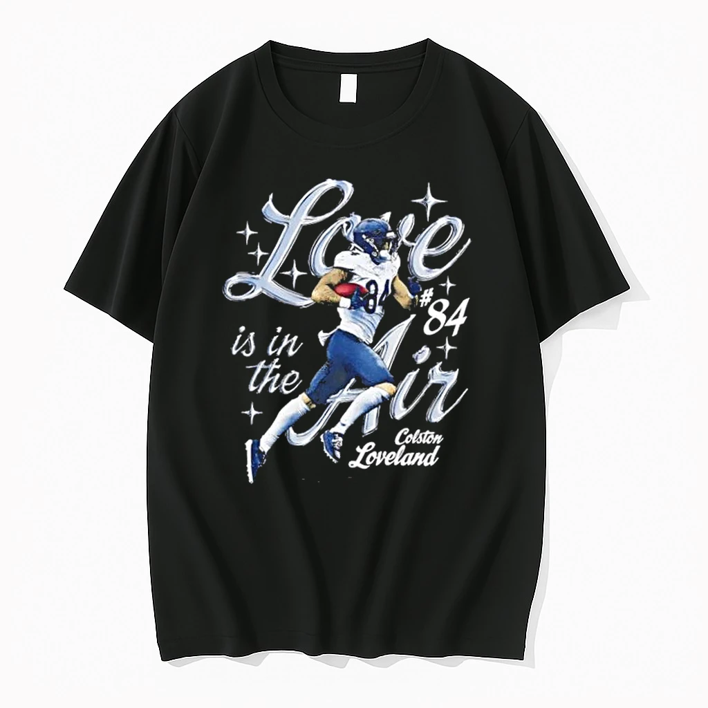 Colston Loveland Chicago Bears Love Is In The Air Shirts
