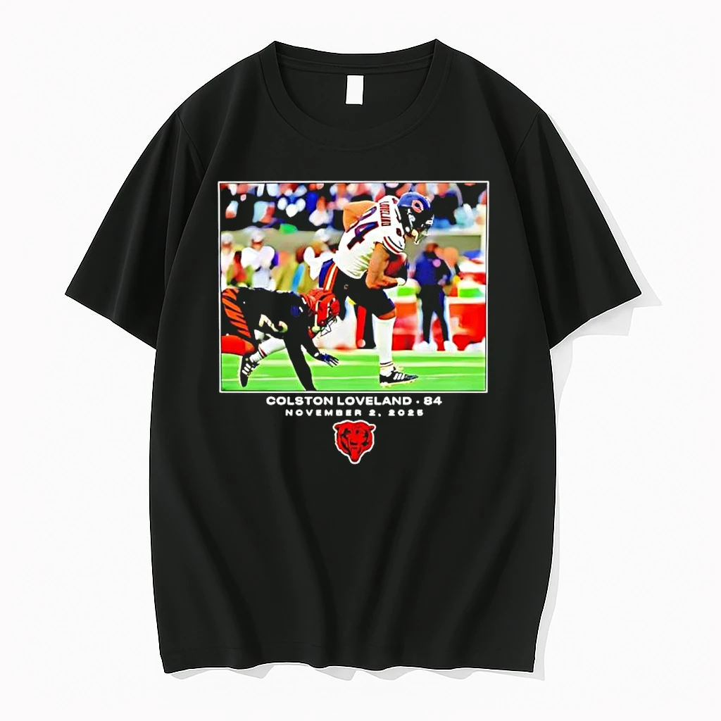 Colston Loveland Chicago Bears Nfl Flash Features Week 9 Black Shirts
