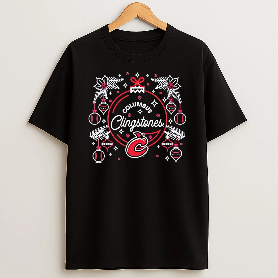 Columbus Clingstones Carols Christmas Shirts