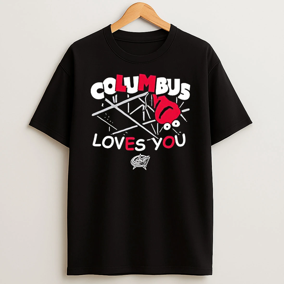 Columbus Loves You Graphic Shirts
