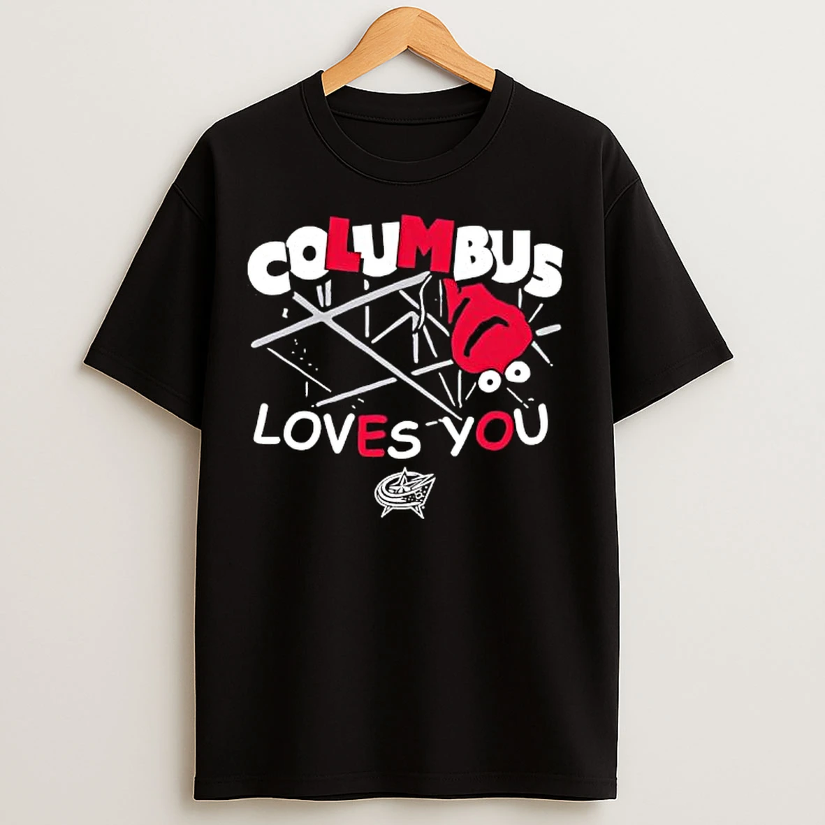 Columbus Loves You Graphic T Shirts