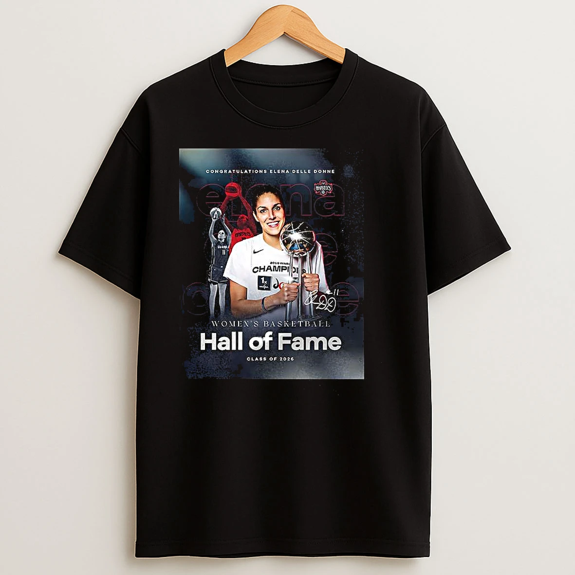 Congratulations Elena Delle Donne Womens Basketball Hall Of Fame T Shirts