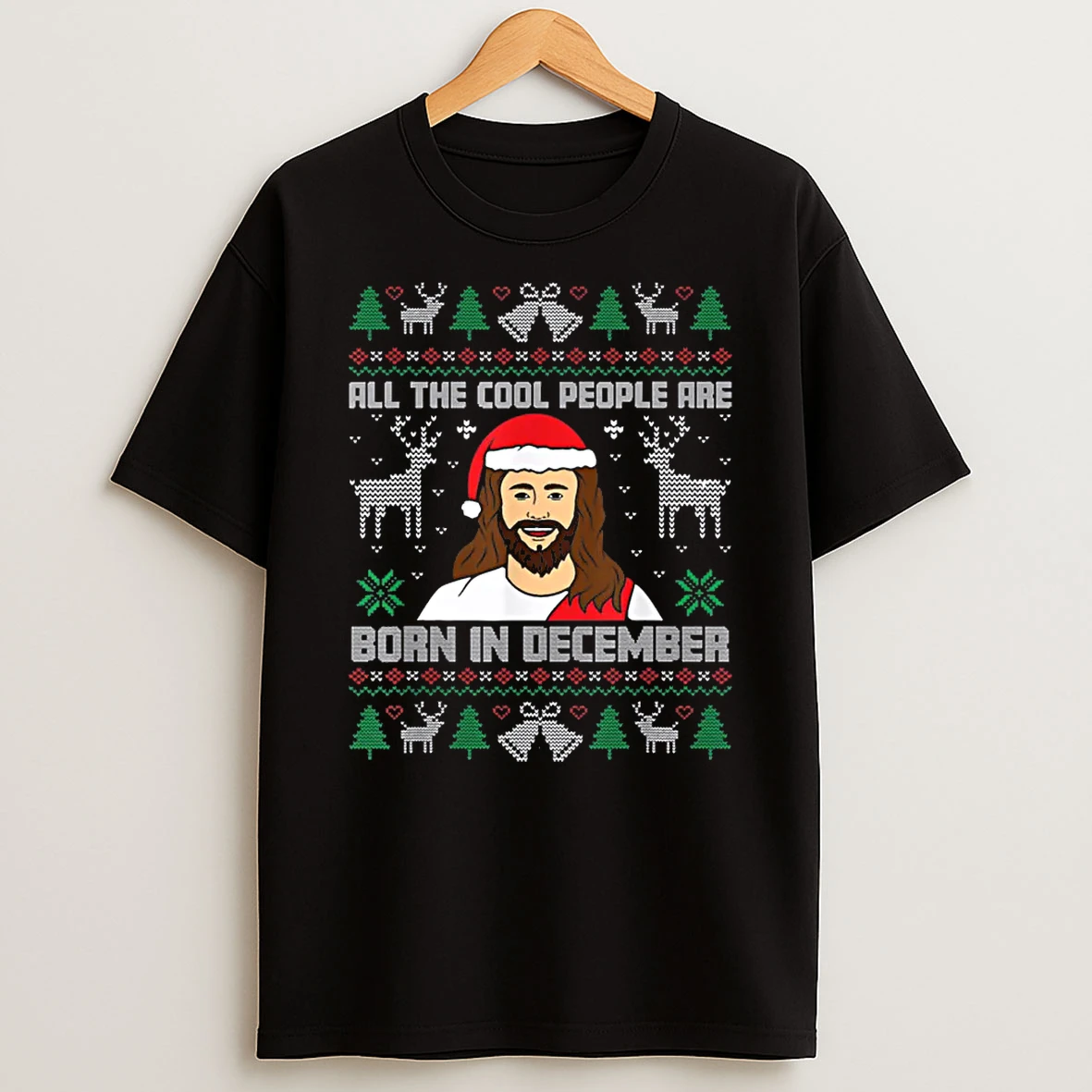 Cool People Are Born In December Christian Christmas Bday Shirts