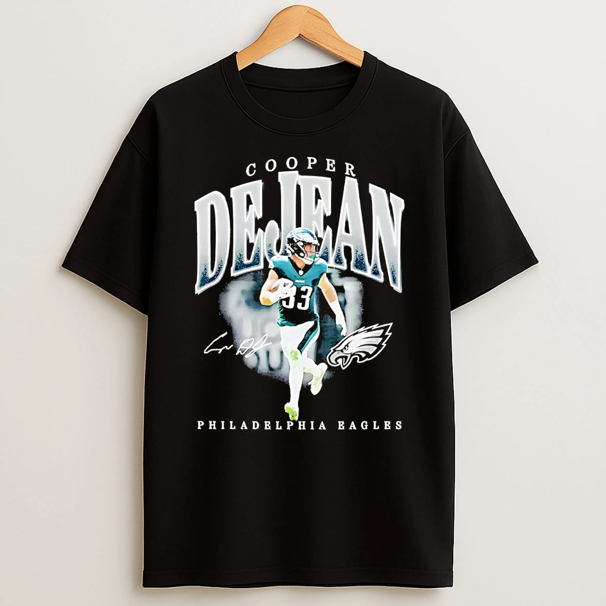 Cooper Dejean Signature Philadelphia Eagles Shirts