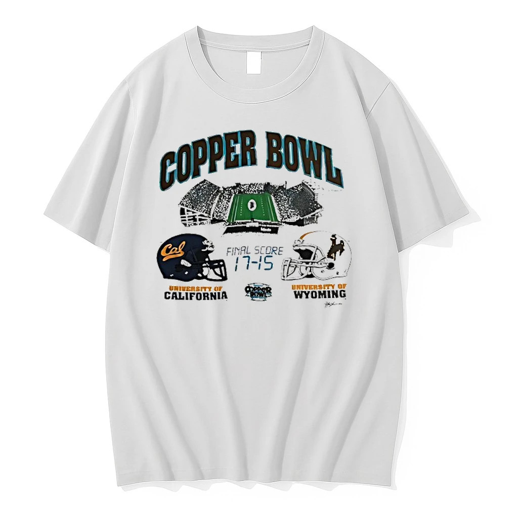 Copper Bowl California Vs Wyoming Final Score 17 15 Helmets Shirts