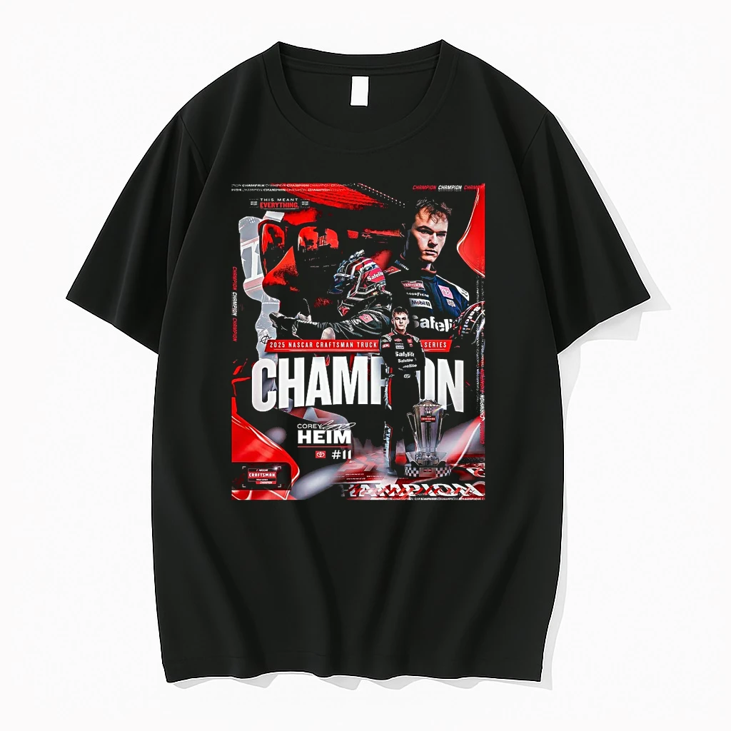 Corey Heim 2025 Nascar Craftsman Truck Series Championship Signature Shirts