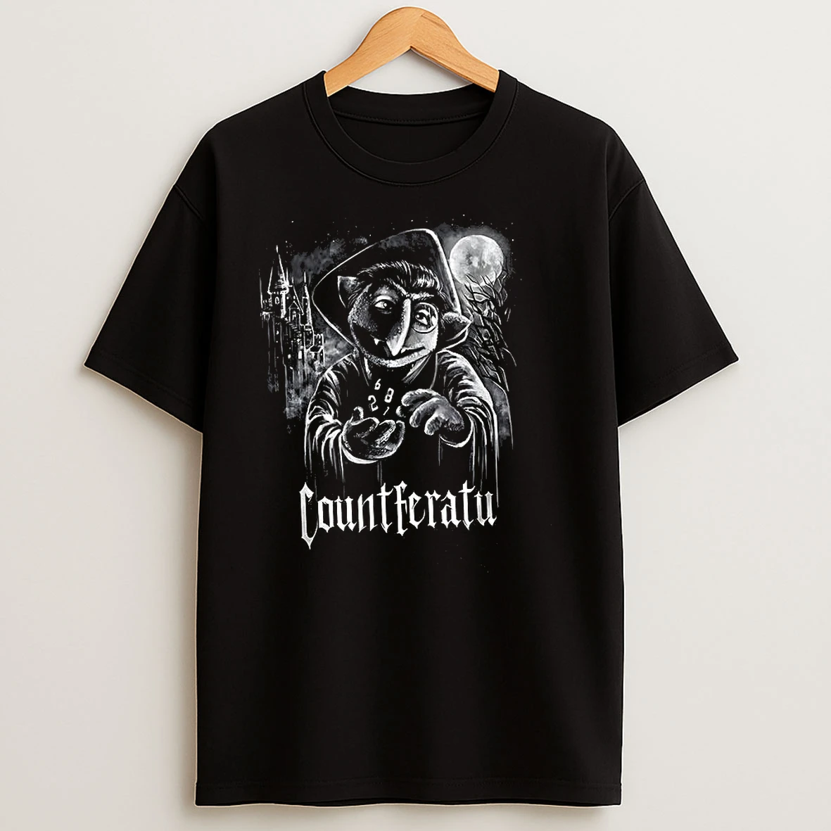 Count Von Count Sesame Street Countferatu Halloweens T Shirts
