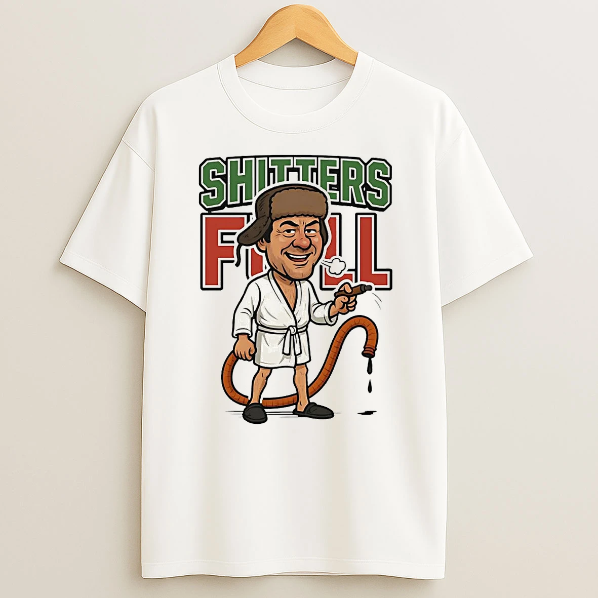 Cousin Eddie Shitters Full Caricature Christmas Shirts