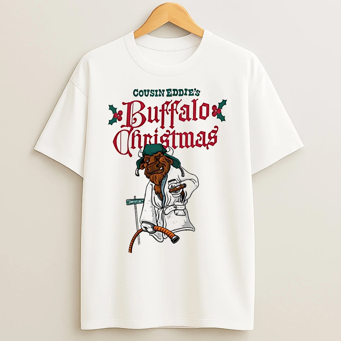 Cousin Eddies Shitter Was Full Buffalo Christmas T Shirts