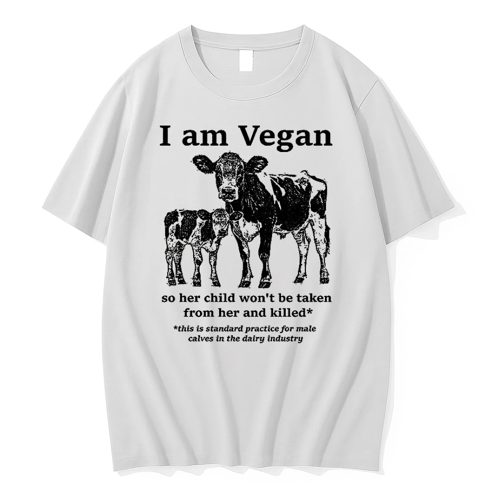 Cow I Am Vegan So Her Child Wont Be Taken From Her And Killed Shirts