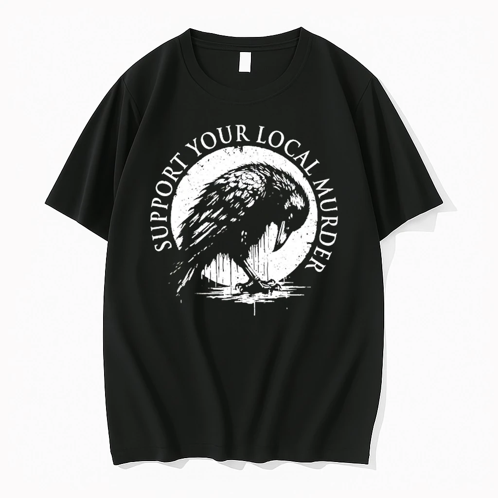 Cow Support Your Local Murder Shirts