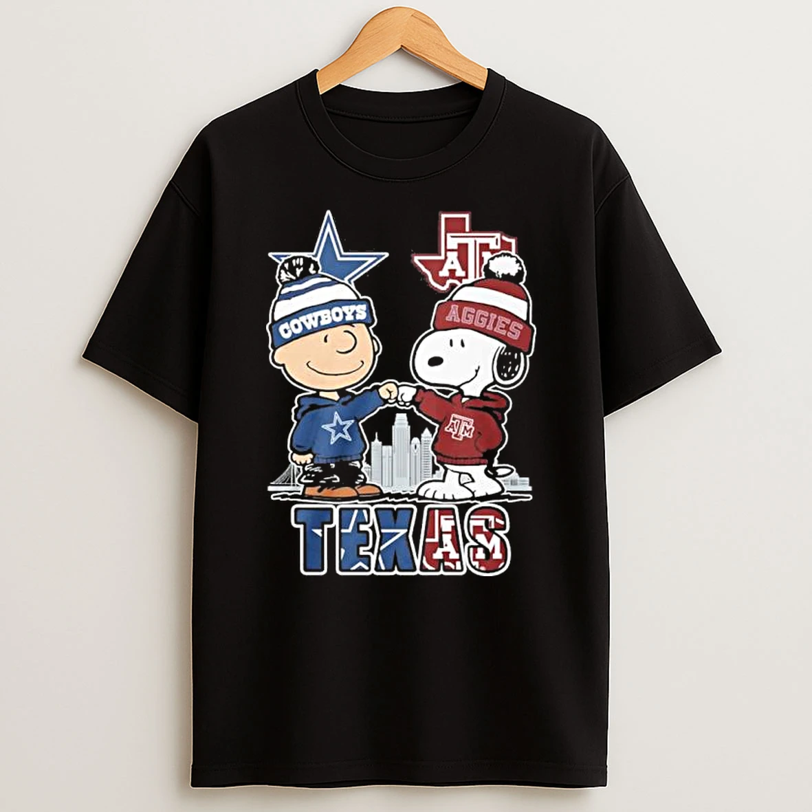 Cowboys And Am Texas X The Peanuts Shirts