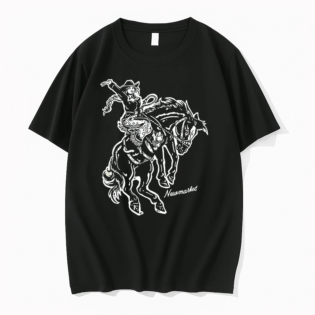 Cowgirl Riding Horse Western Shirts