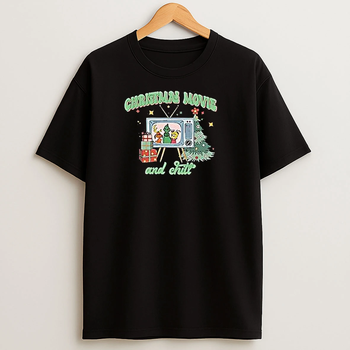 Cozy Up This Holiday Season With Our Christmas Movie And Chill T Shirts
