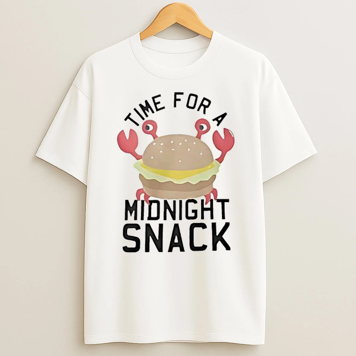 Crab Time For Midnight Snack Shirts