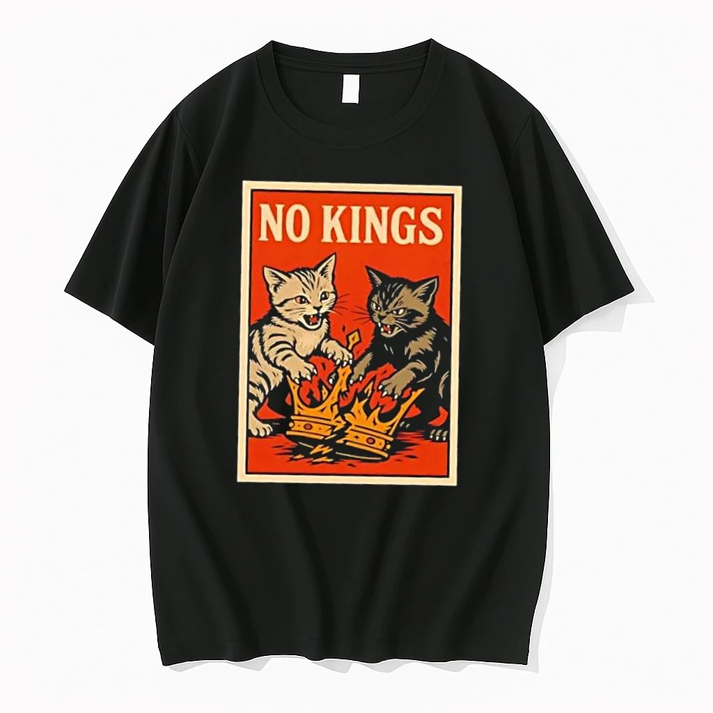 Crazy Cats No Kings America Shirts