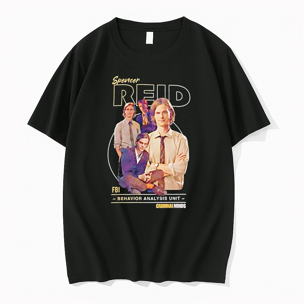 Criminal Minds Spencer Reid Behavioral Analysis Unit Shirts