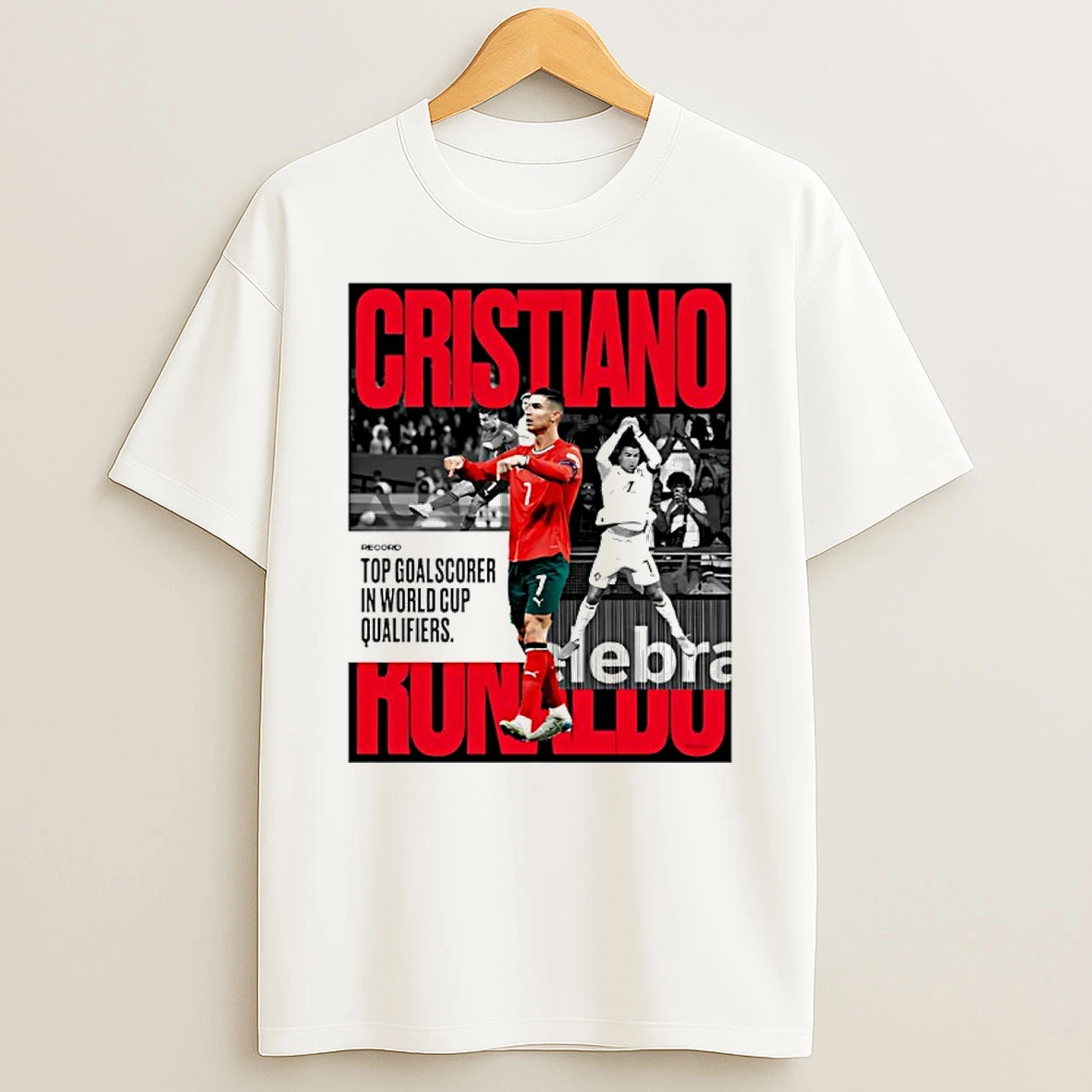 Cristiano Ronaldo Top Goal Score In World Cup Qualifiers Shirts