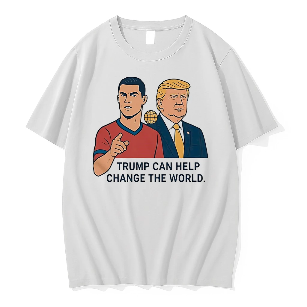 Cristiano Ronaldo Trump Can Help Change The World Shirts