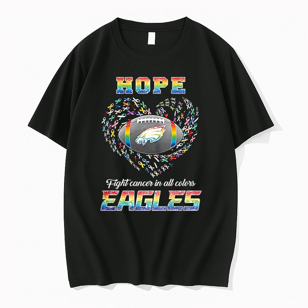 Crucial Catch Hope Fight Cancer In All Colors Philadelphia Eagles Football Shirts