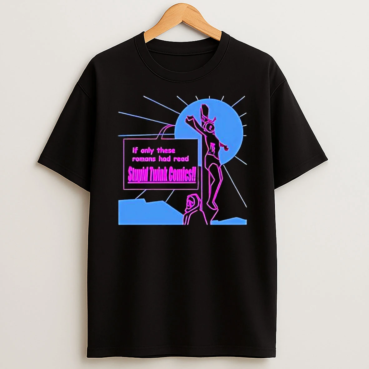Crucifixion Of A Salesman Stupid Twink Comics Shirts
