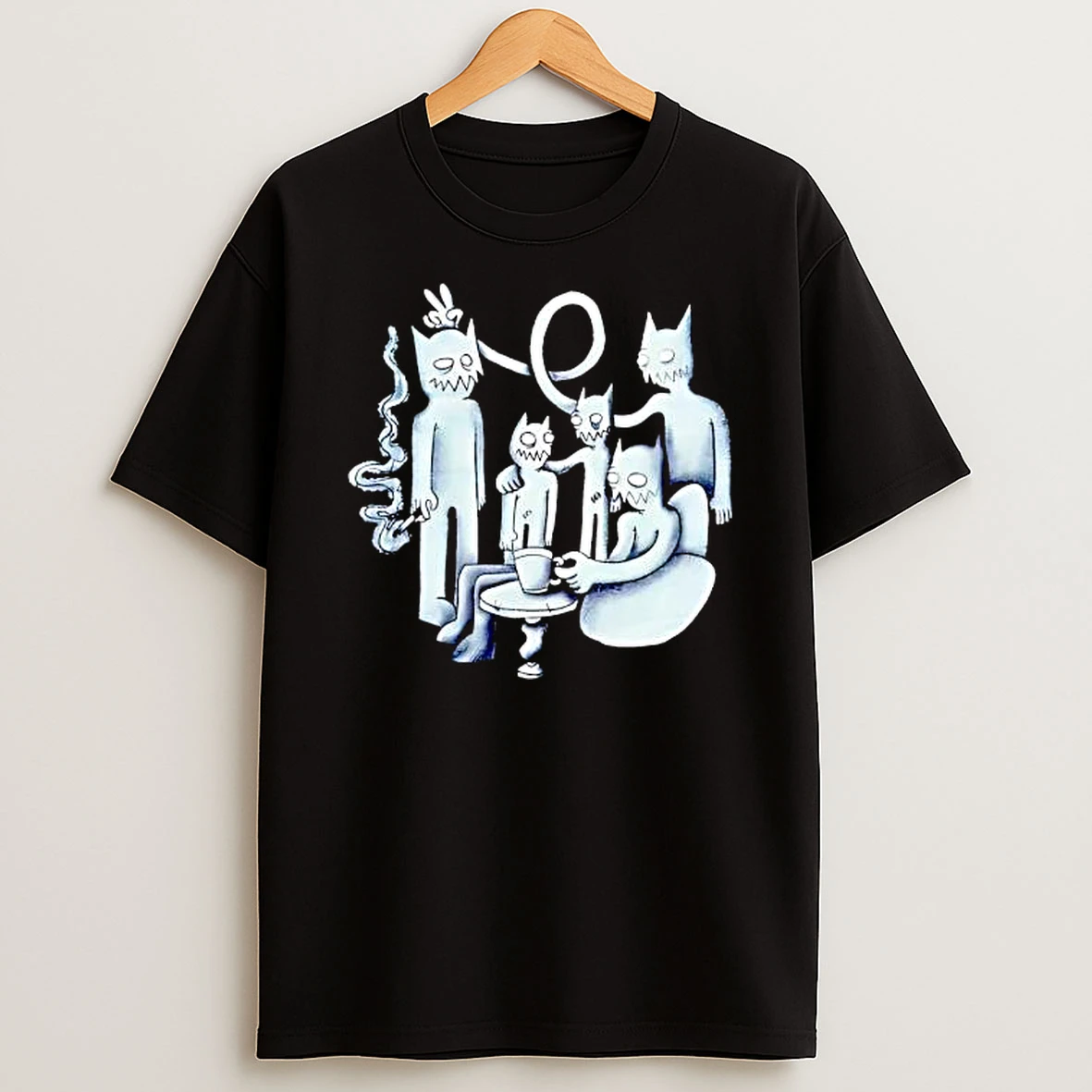 Cult Of Cats Retro Shirts