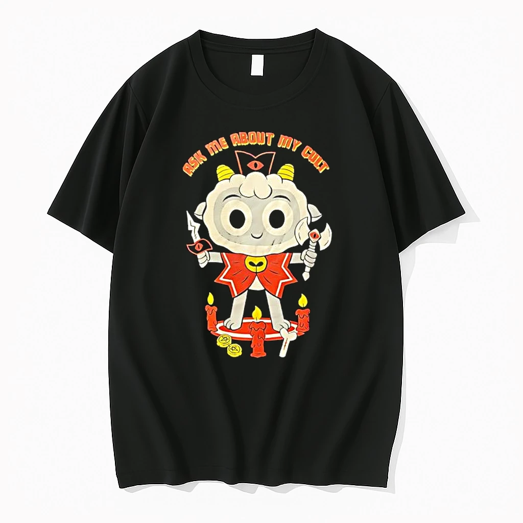 Cult Of The Lamb Ask Me About My Cult Shirts