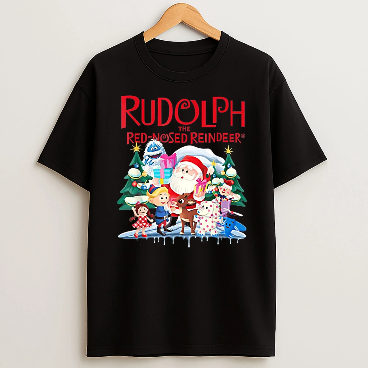Cute Rudolph The Red Nosed Reindeer Christmas Shirts