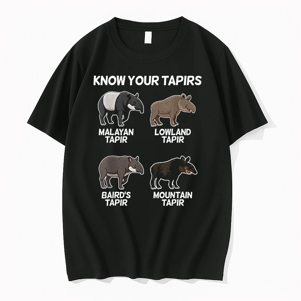 Cute Tapir Design Animal Tapir Lovers Shirts