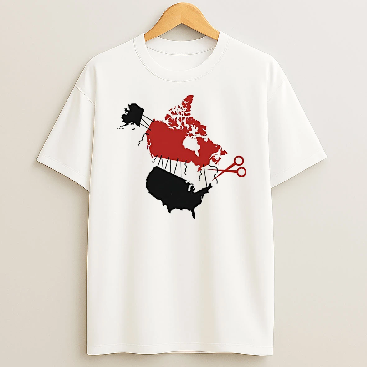 Cutting Ties American Map Shirts