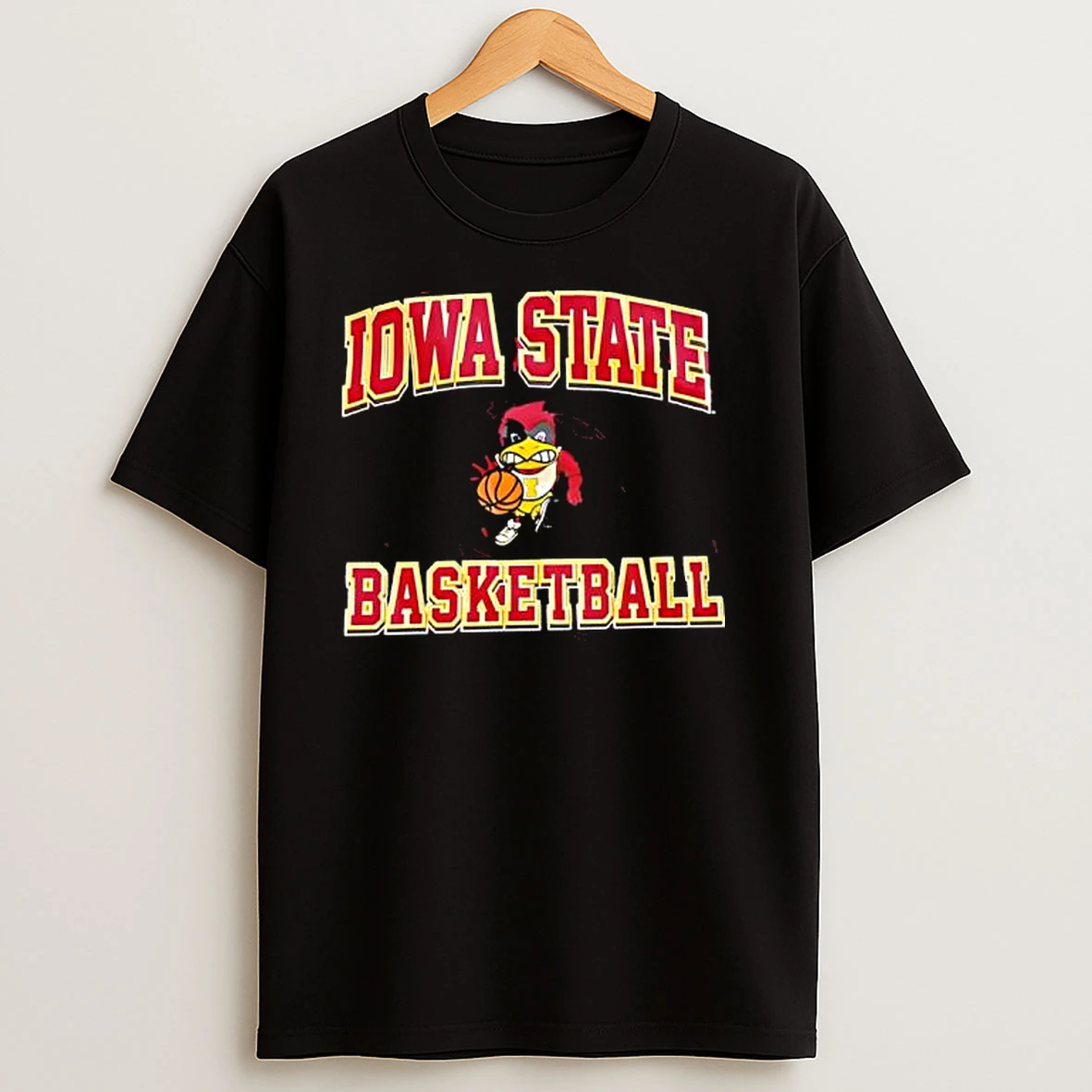 Cy Iowa State Cyclones Mascot Basketball T Shirts