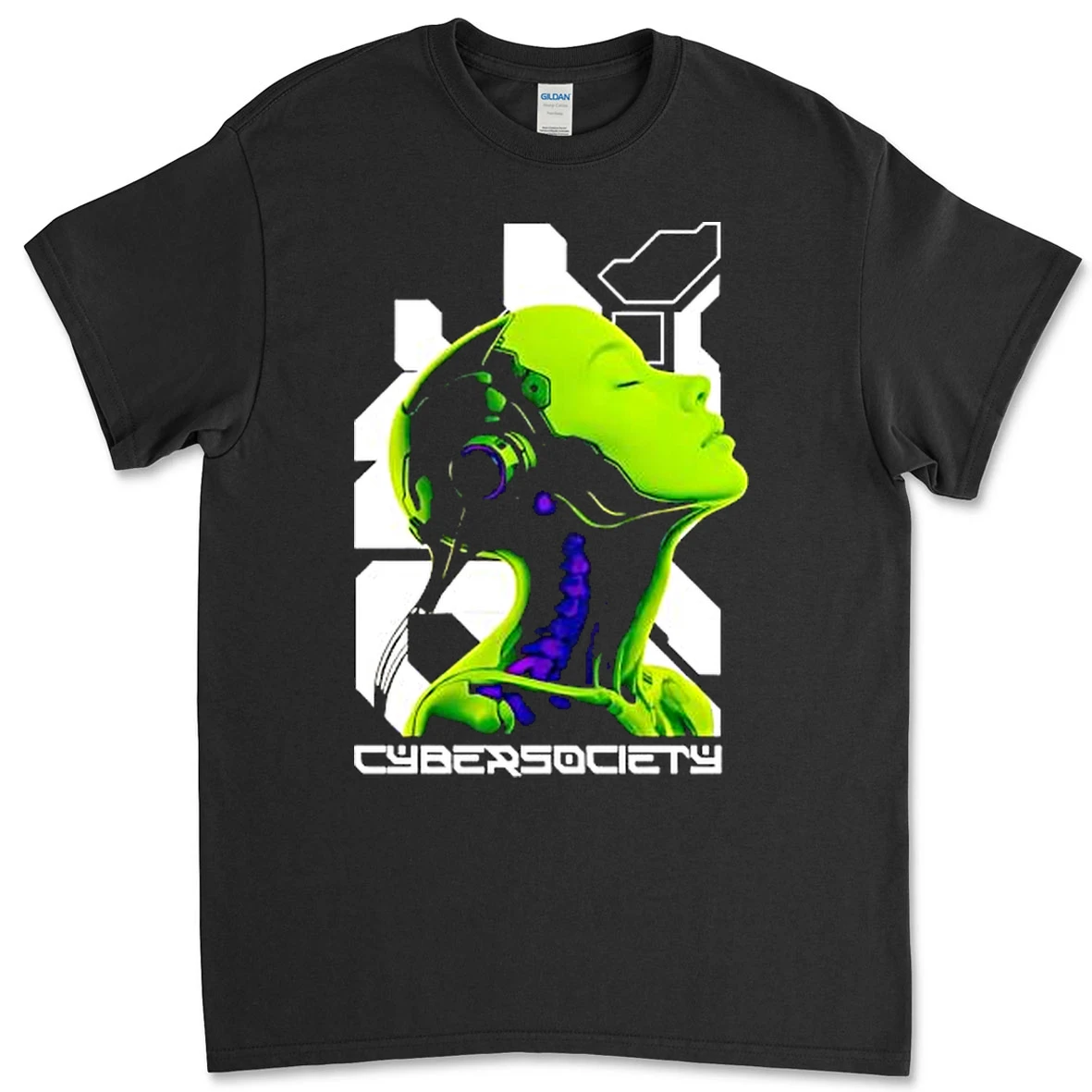 Cybersociety Data Crash Art Premium Shirt Sweater