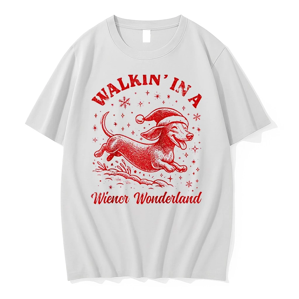 Dachshund Christmas Wiener Wonderland Dog Doxie X Mas Raglan Shirts