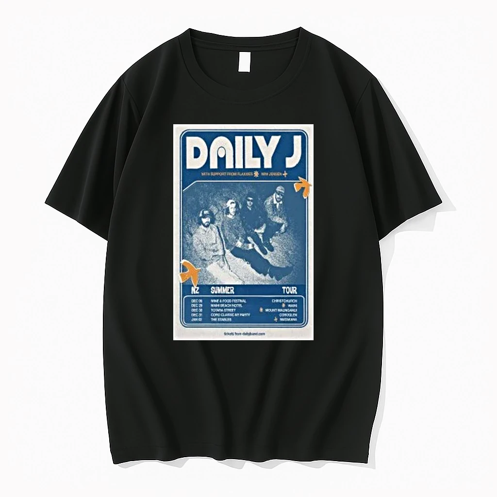 Daily J Nz Summer Tour 2025 2026 Shirts