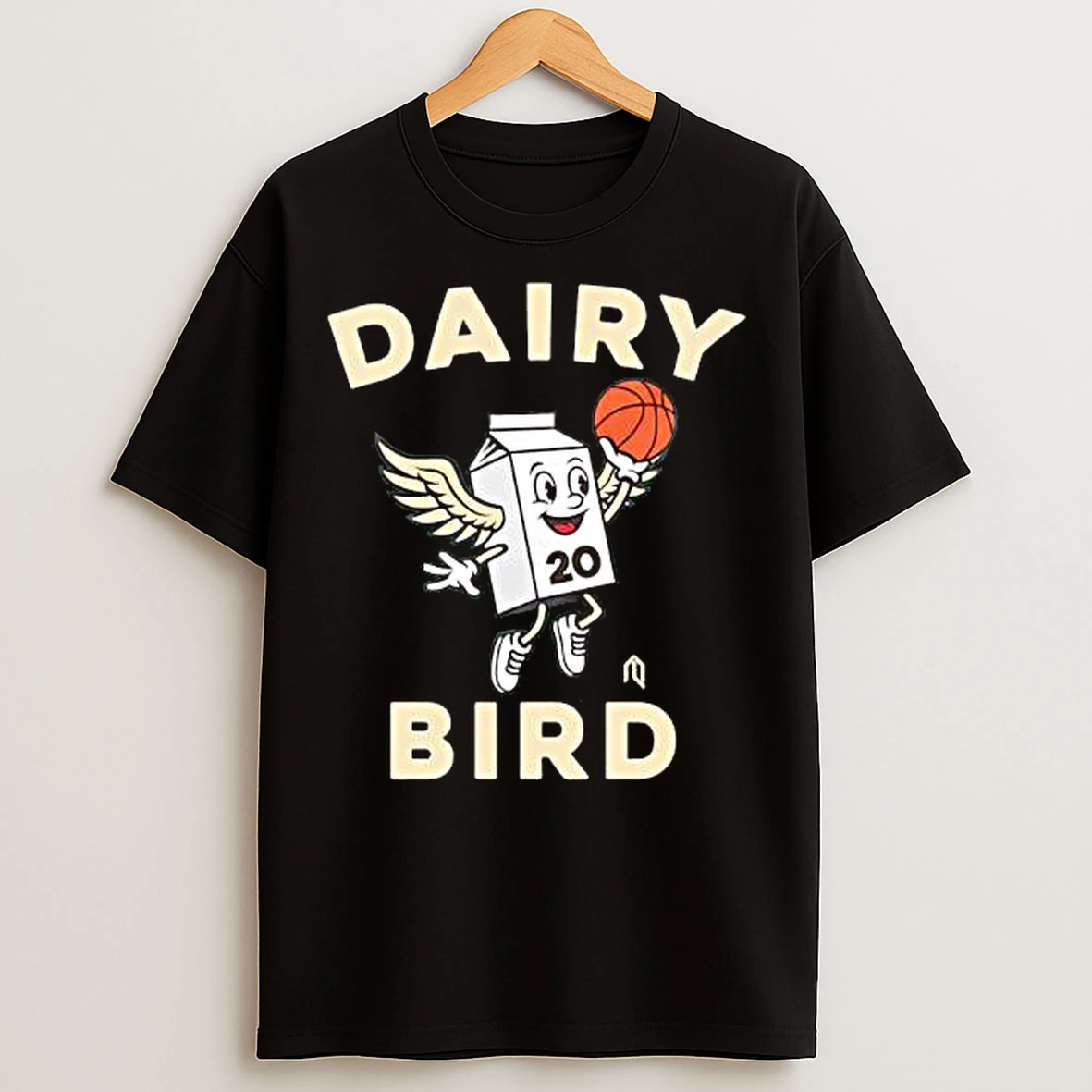Dairy Bird A J Green Milk Carton Mascot T Shirts