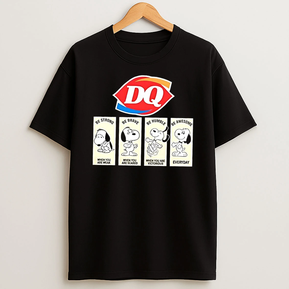 Dairy Queen X Snoopys Emotional States Shirts