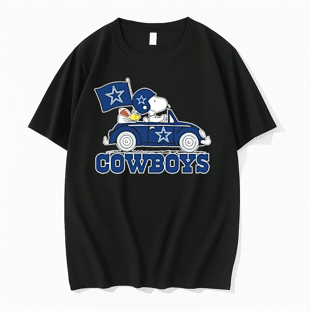 Dallas Cowboys Football X Snoopy Drive Car Shirts
