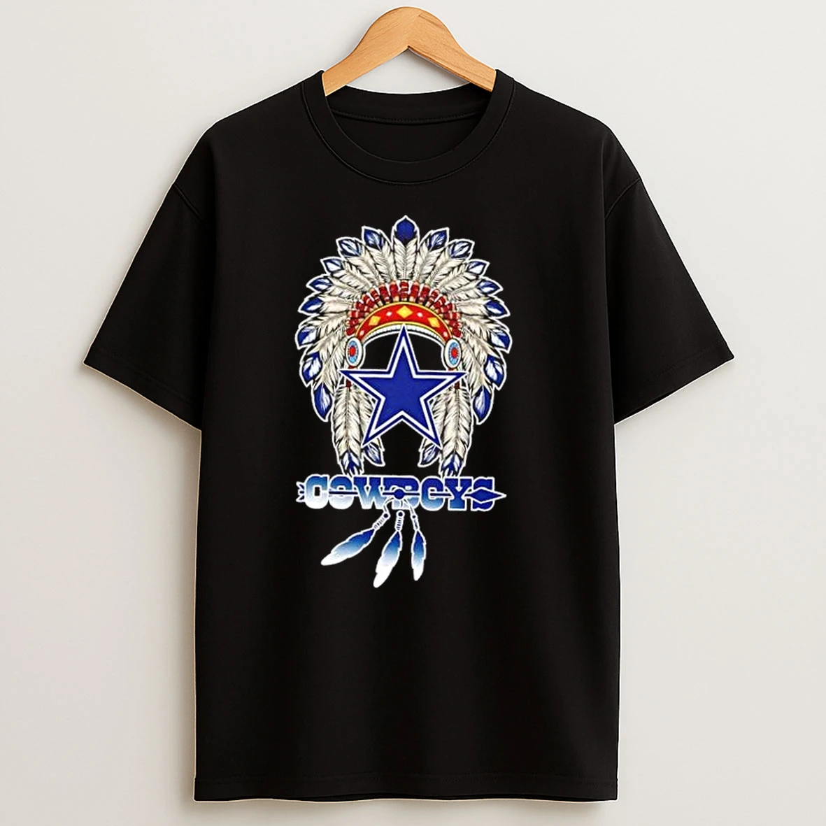 Dallas Cowboys Football X Native American T Shirts